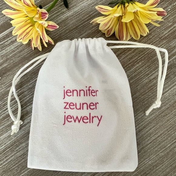 Jennifer Zeuner 14K Hamilton Yellow Gold IP Plated Herringbone Necklace - Picture 2 of 11